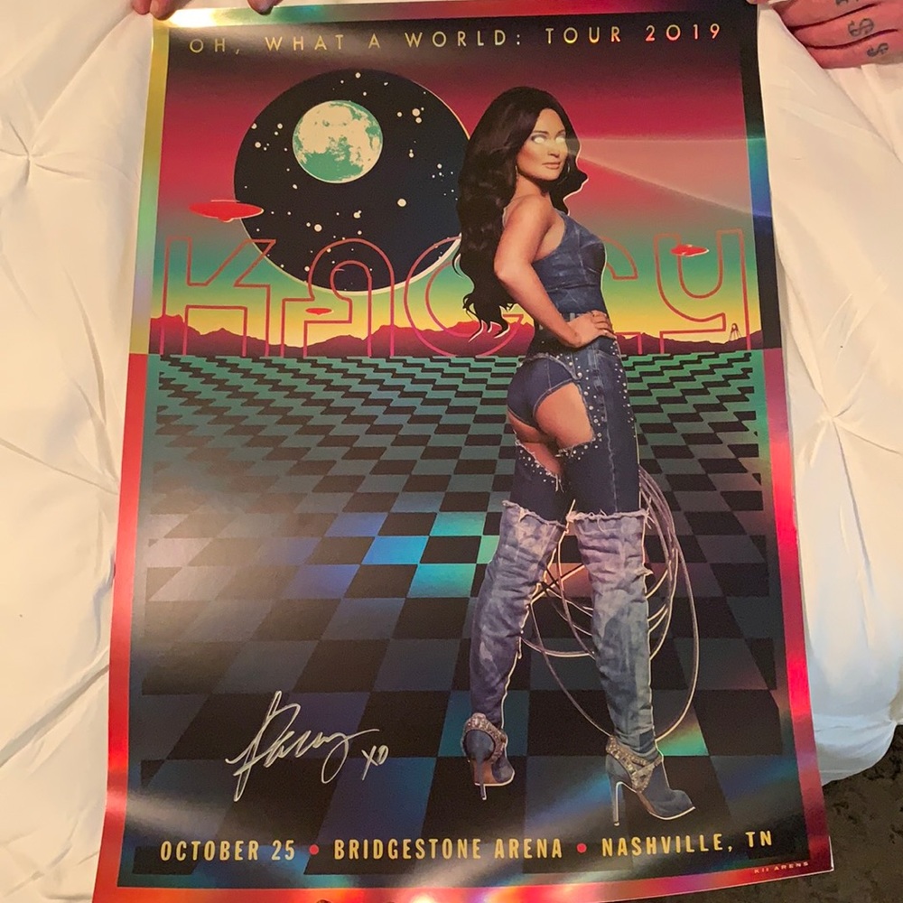 *SIGNED* KACEY MUSGRAVES POSTER